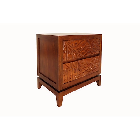 2 Drawer Nightstand