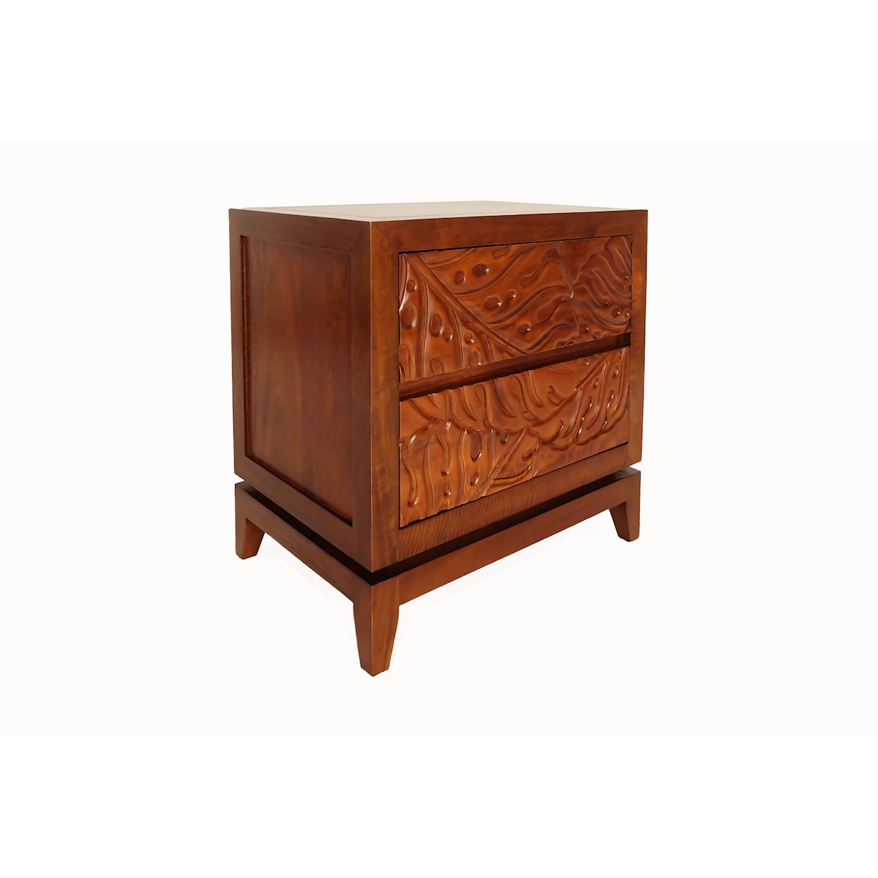 Jamieson Import Services, Inc. Monstera 2 Drawer Nightstand