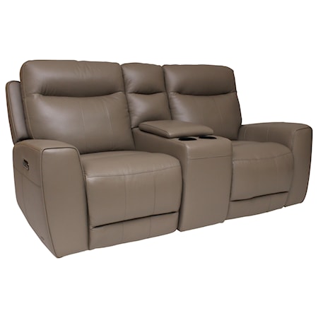 Power Loveseat with Console