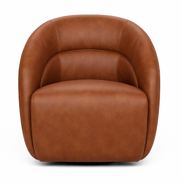 Felicita Natuzzi Editions Felicita C014-066-25VA Swivel Chair | HomeWorld