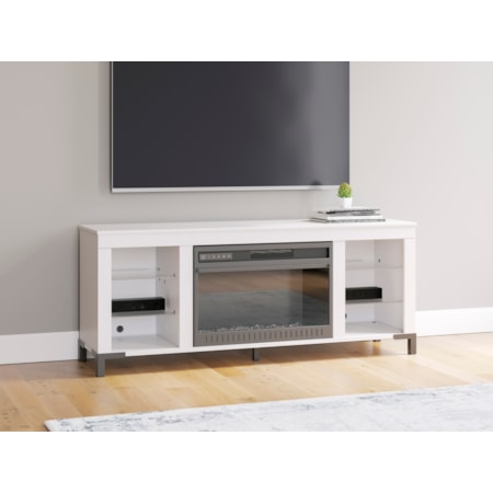 TV Stand with Fireplace