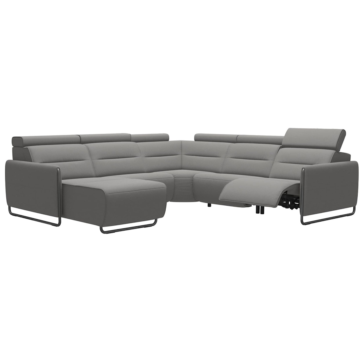 Ekornes Emily 5 Piece Sectional