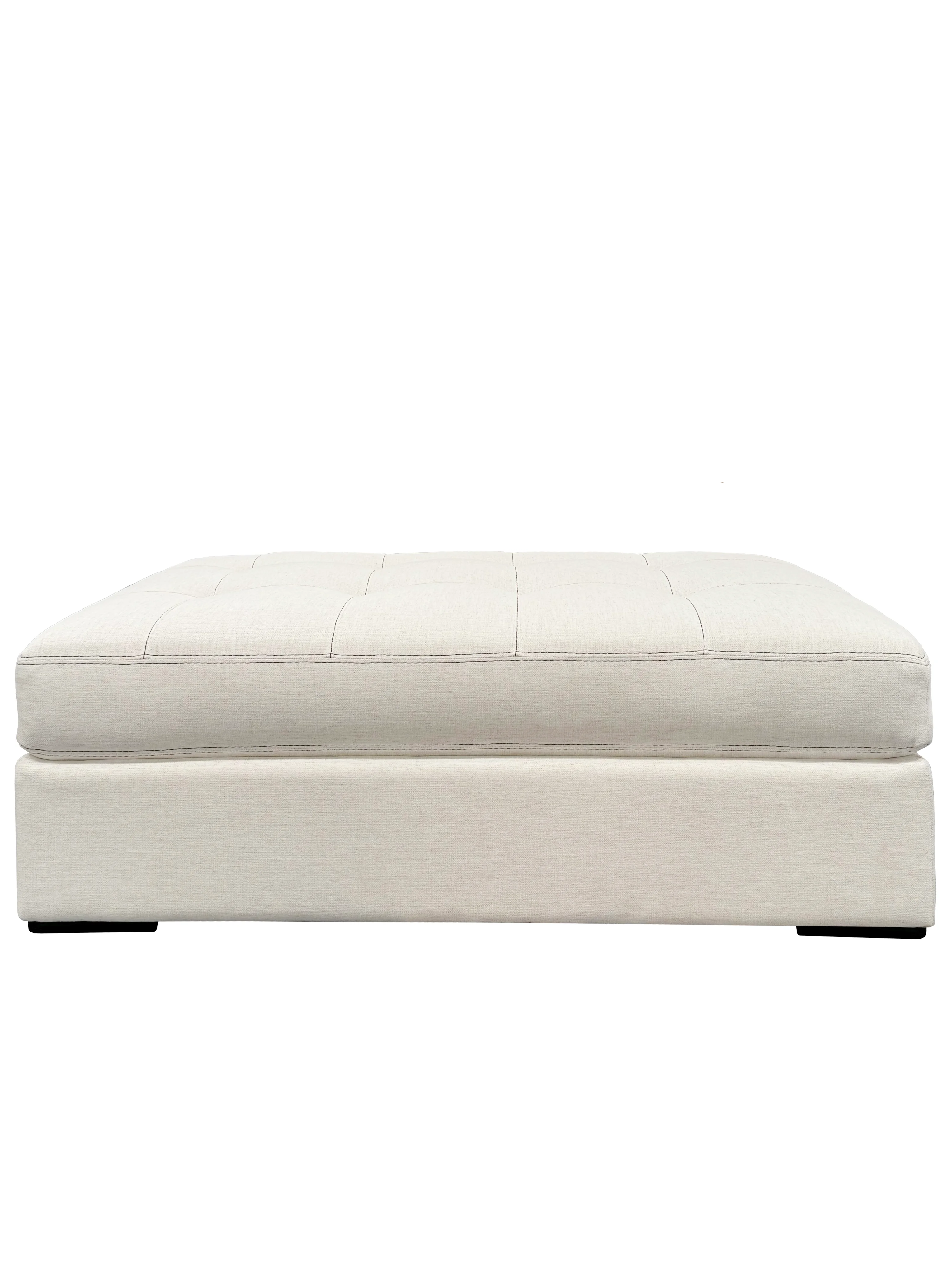 ^_^ NOANA ottoman Jonathan Louis Noah 024-02-SNOW Ottoman | HomeWorld