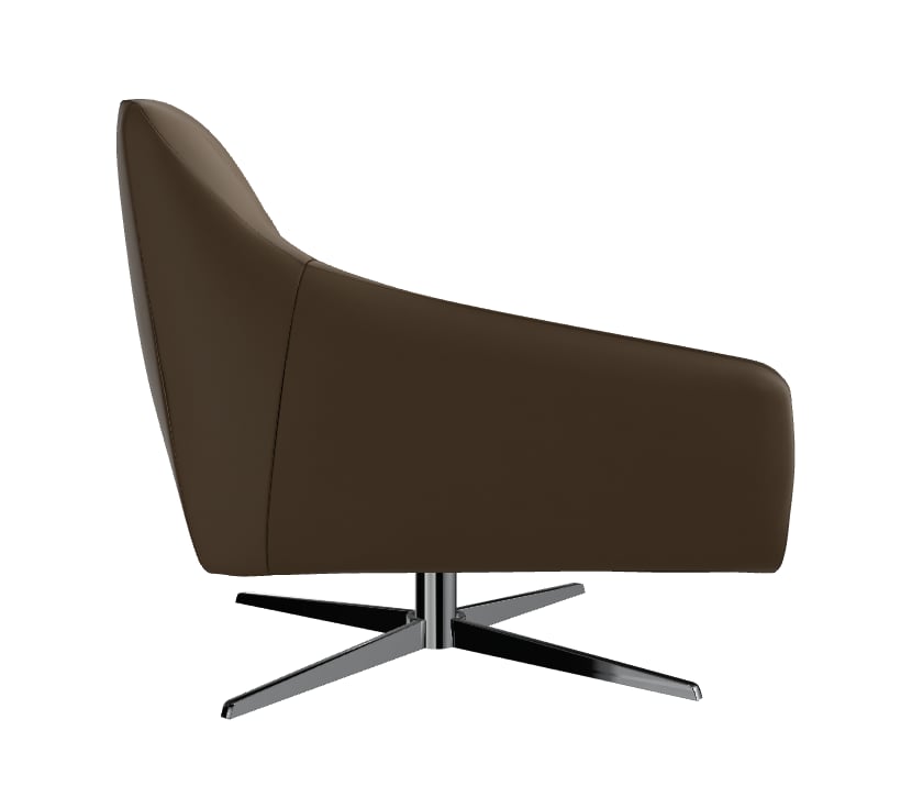 Felicita Natuzzi Editions Felicita C014-066-25VA Swivel Chair | HomeWorld