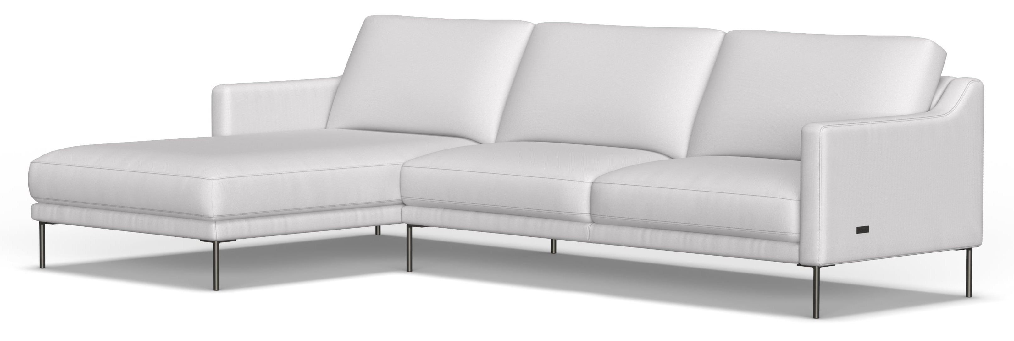 Violino Moonlight 32186-2PC-RSLC-PKG Sectional | HomeWorld