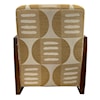 Jonathan Louis Mansfield Wood Accent Chair 