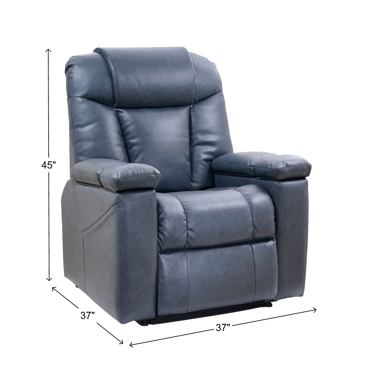 UltraComfort Rhodes UC472-MED-SPG-SLA Medium Lift Recliner