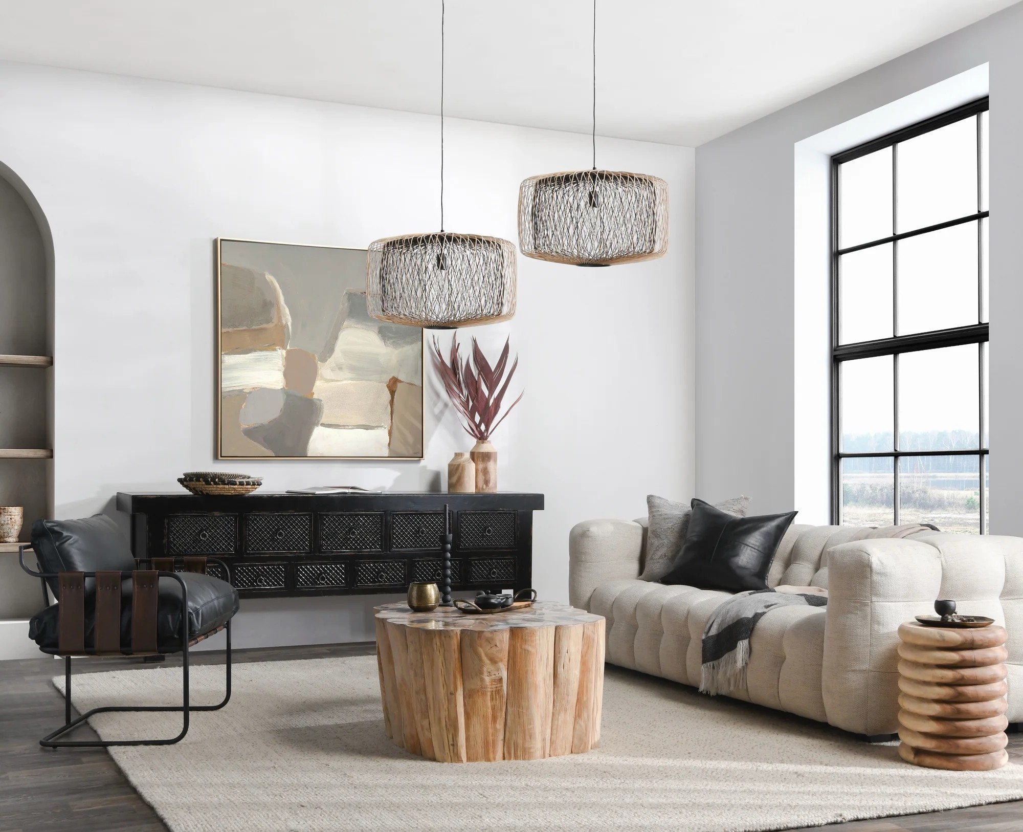 Classic Home Gala End Table - Thumbnail 3
