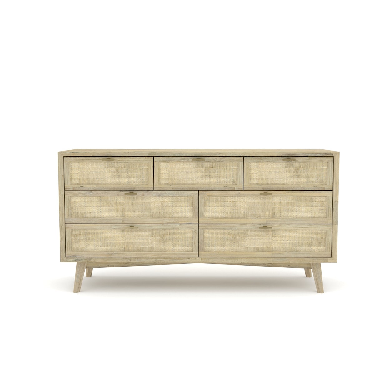 Design Evolution Andes 7 Drawer Double Dresser