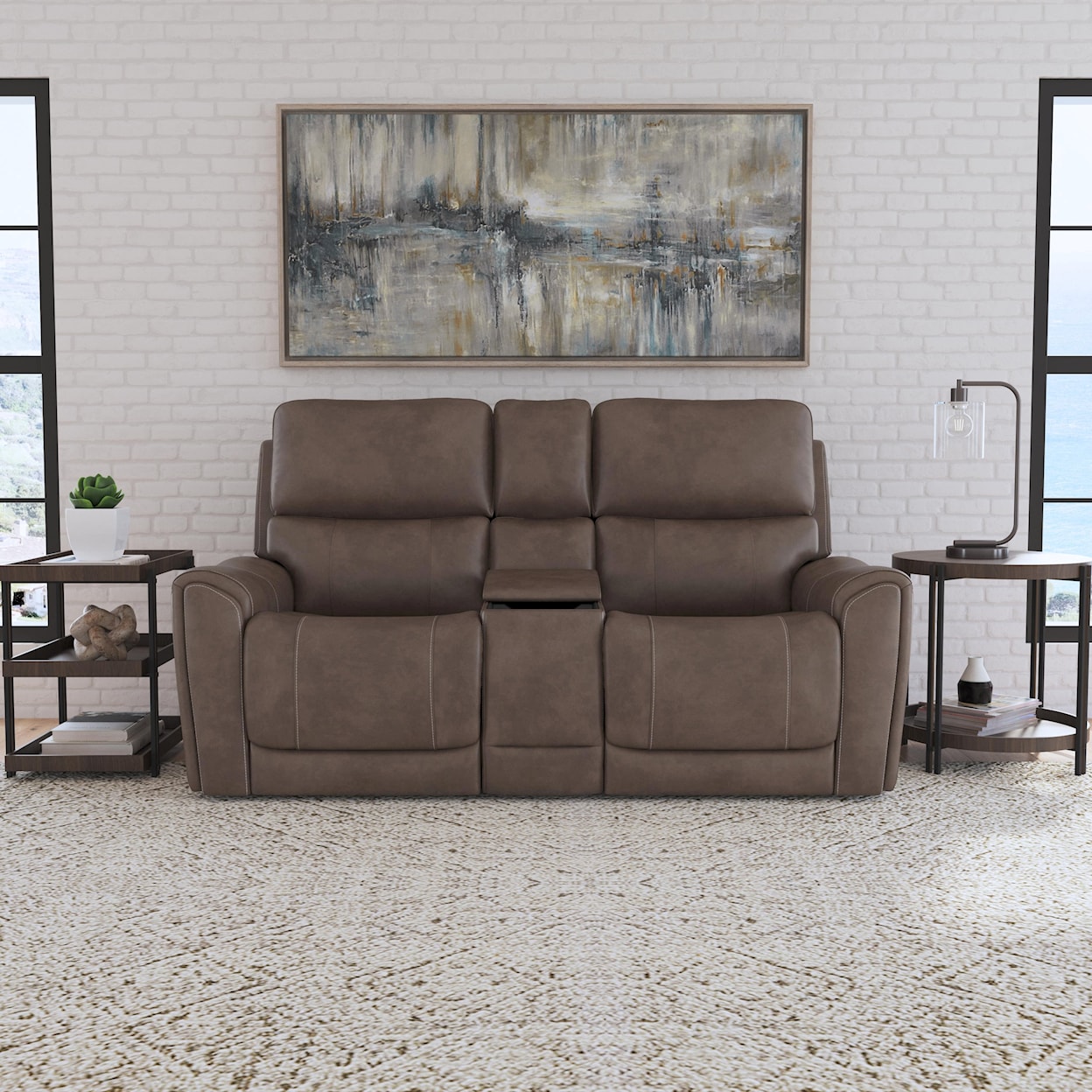 Flexsteel Carter Reclining Loveseat