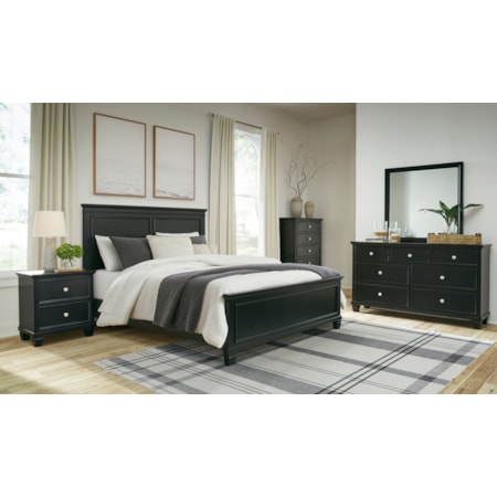 Queen Panel Bed