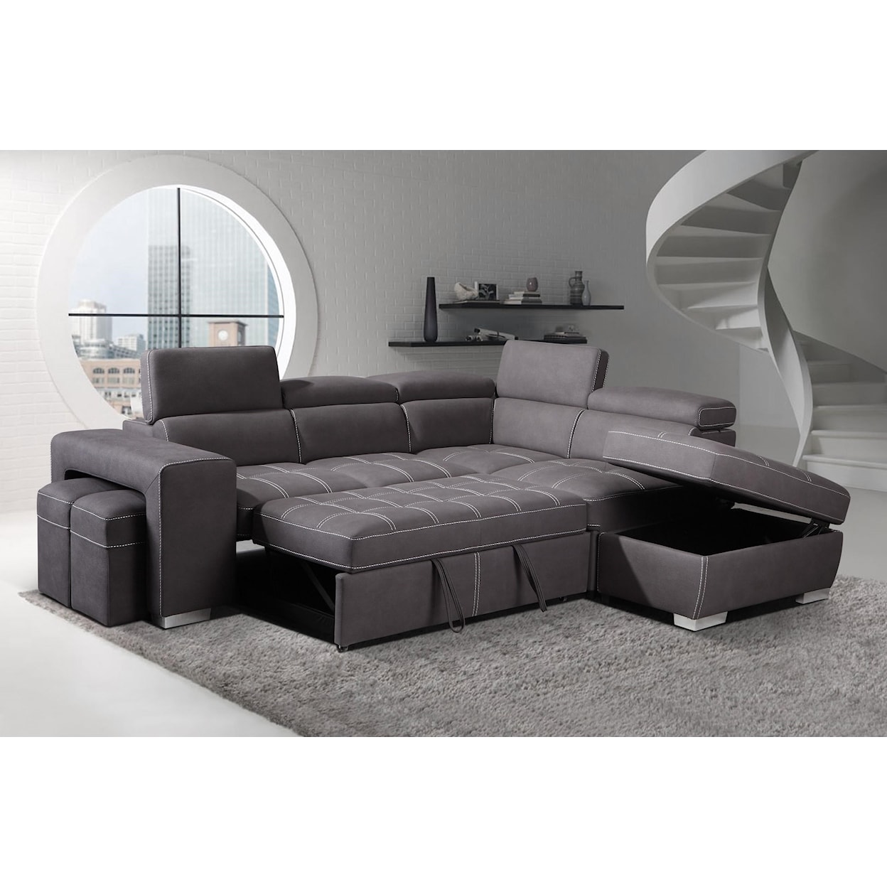 Amalfi Home Furniture Positano Sectional