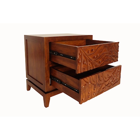 2 Drawer Nightstand