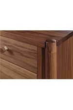 Stickley Walnut Grove 6-Drawer Solid Wood Dresser