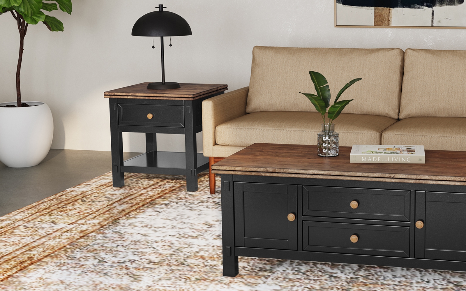1-Drawer End Table