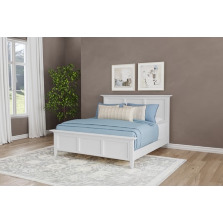 Queen Panel Bed
