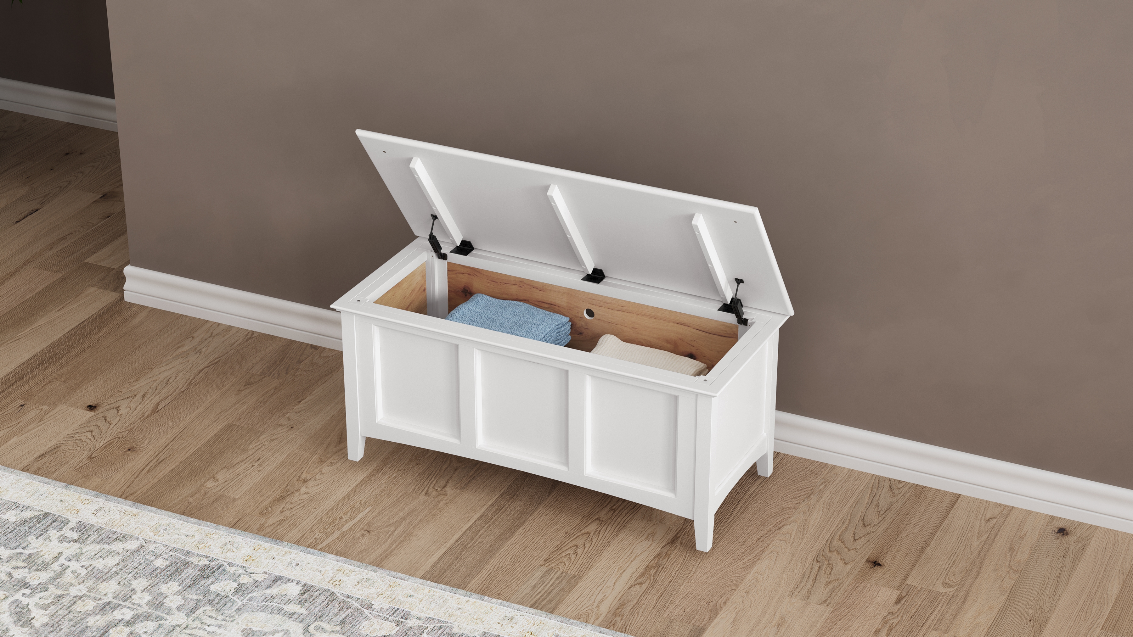 Bedroom Blanket Trunk