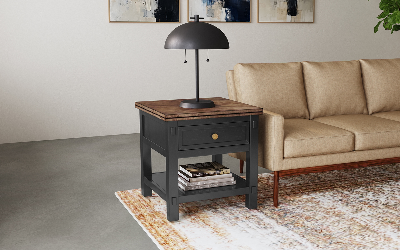 1-Drawer End Table
