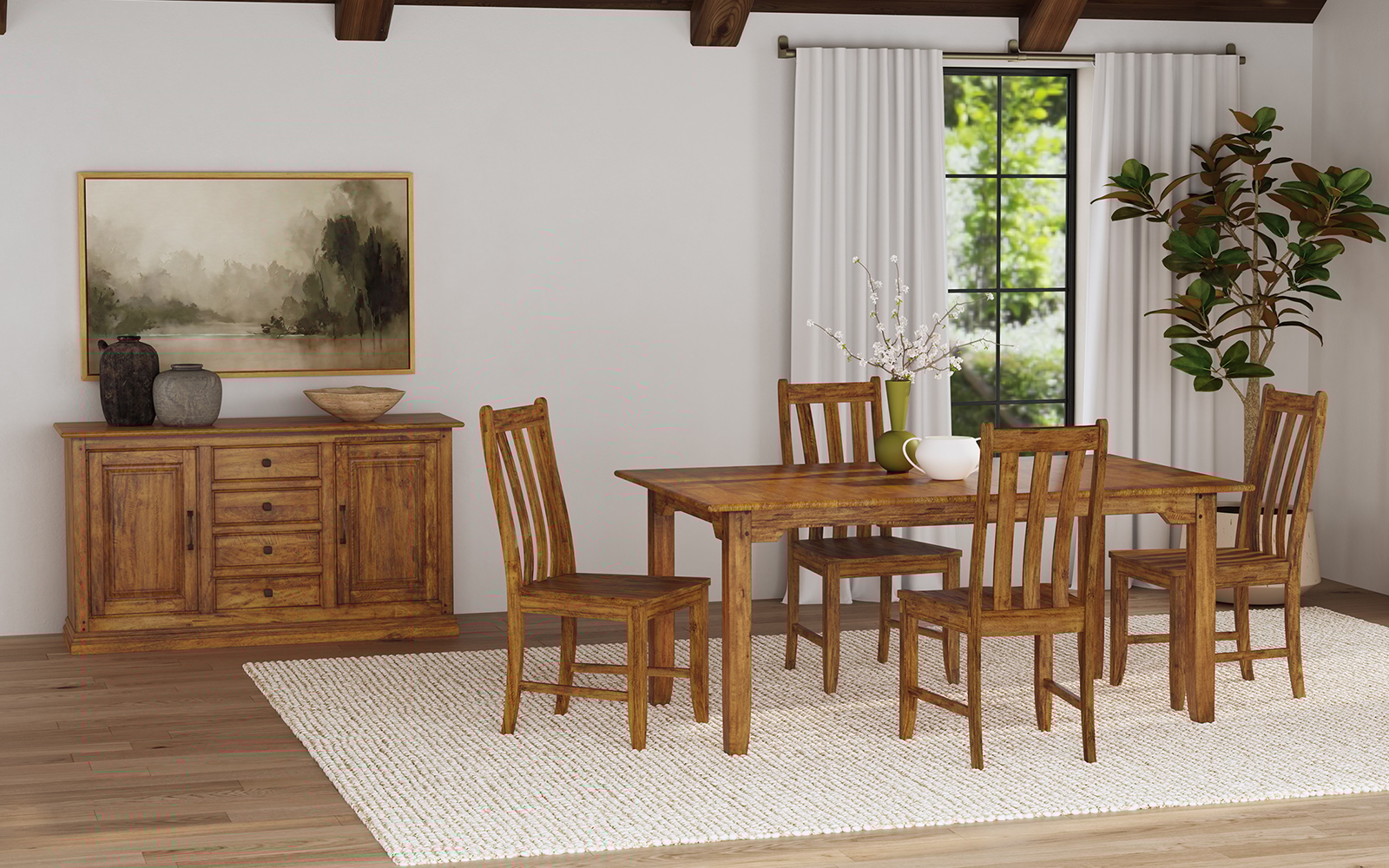 A-America Silverdale Rectangular Dining Table