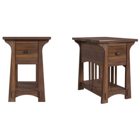 1-Drawer Chairside Table