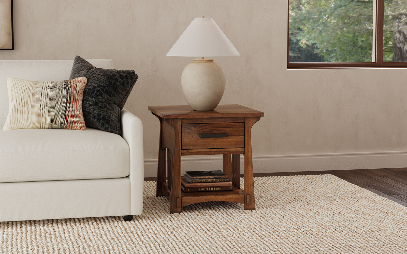 1-Drawer End Table