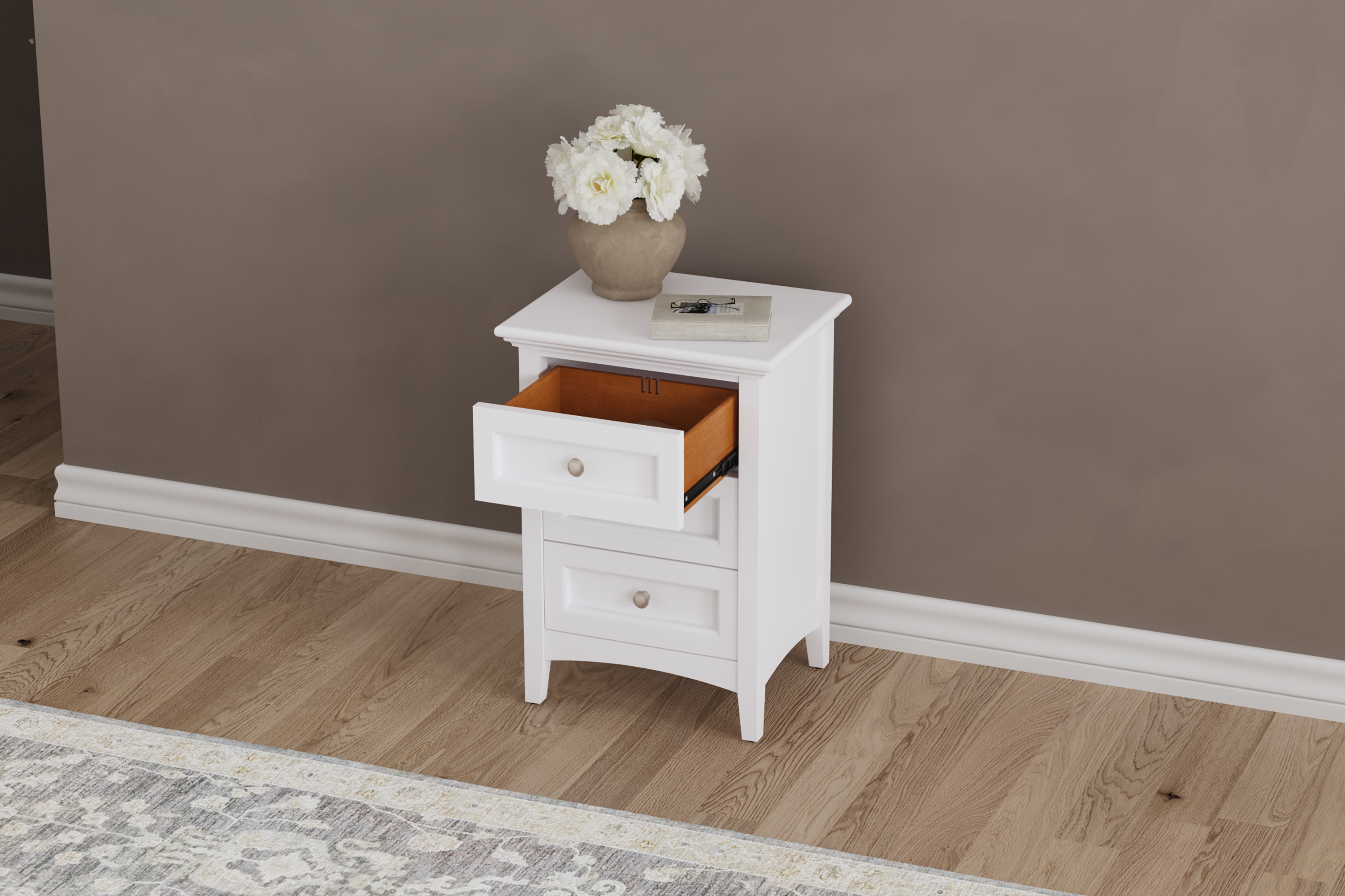 3-Drawer Nightstand