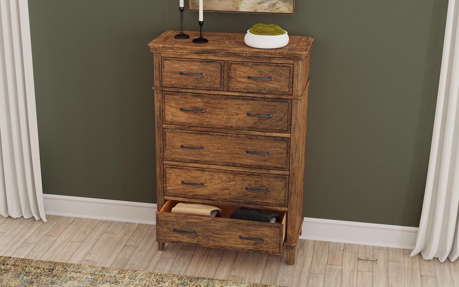 6-Drawer Bedroom Chest