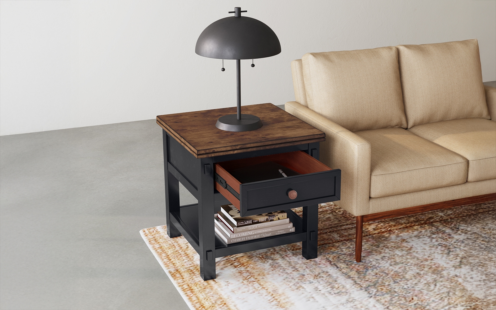 1-Drawer End Table
