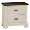 Vaughan Bassett Lancaster County 2-Tone Nightstand