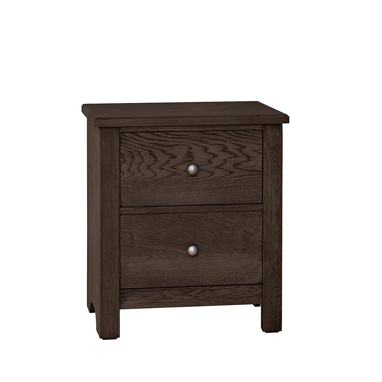 Vaughan-Bassett Fundamentals 2-Drawer Nightstand