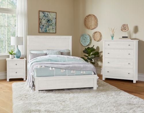 Transitional 3-Piece Full Bedroom Set