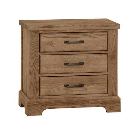 3-Drawer Nightstand