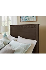 Vaughan Bassett Fundamentals Transitional Queen Panel Bed with Low-Profile Footboard