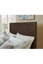 Vaughan Bassett Fundamentals Transitional Full Panel Bed with Low-Profile Footboard