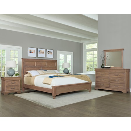 Queen Sleigh Bed