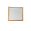 Vaughan Bassett Crafted Oak - Bleached White Landscape Mirror