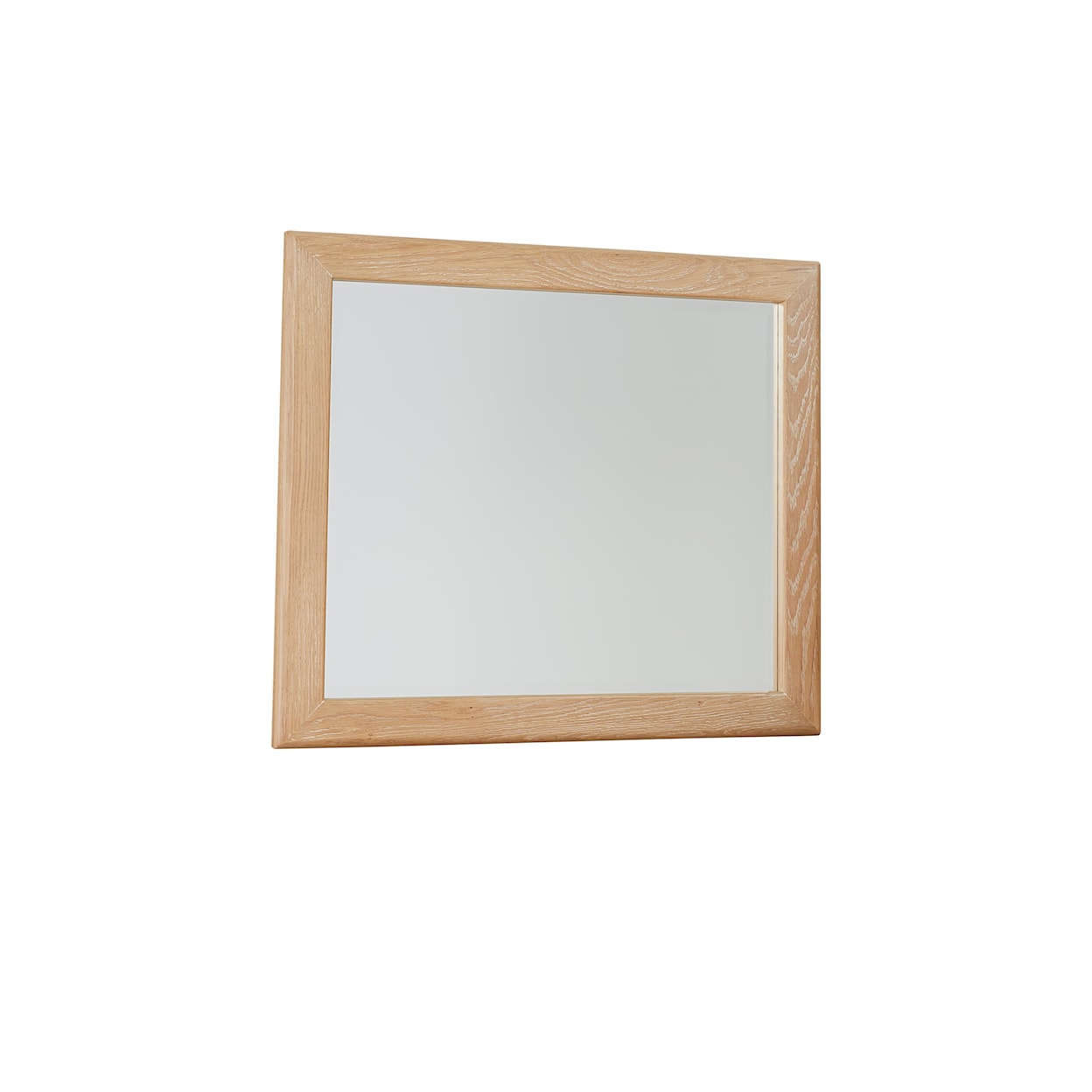 Vaughan Bassett Crafted Oak - Bleached White Landscape Mirror