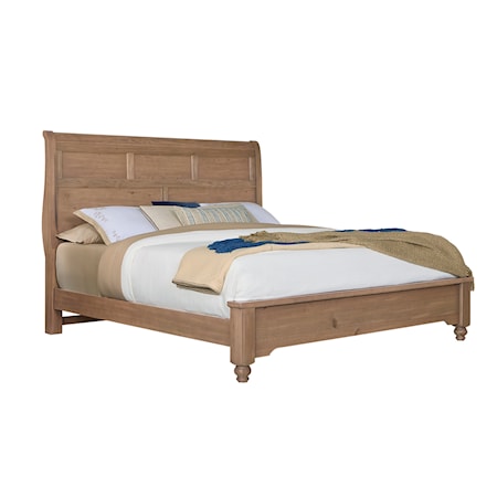 Queen Sleigh Bed