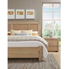 Vaughan Bassett Crafted Oak - Bleached White King Poster Bed