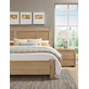 Vaughan Bassett Crafted Oak - Bleached White Queen Poster Bed