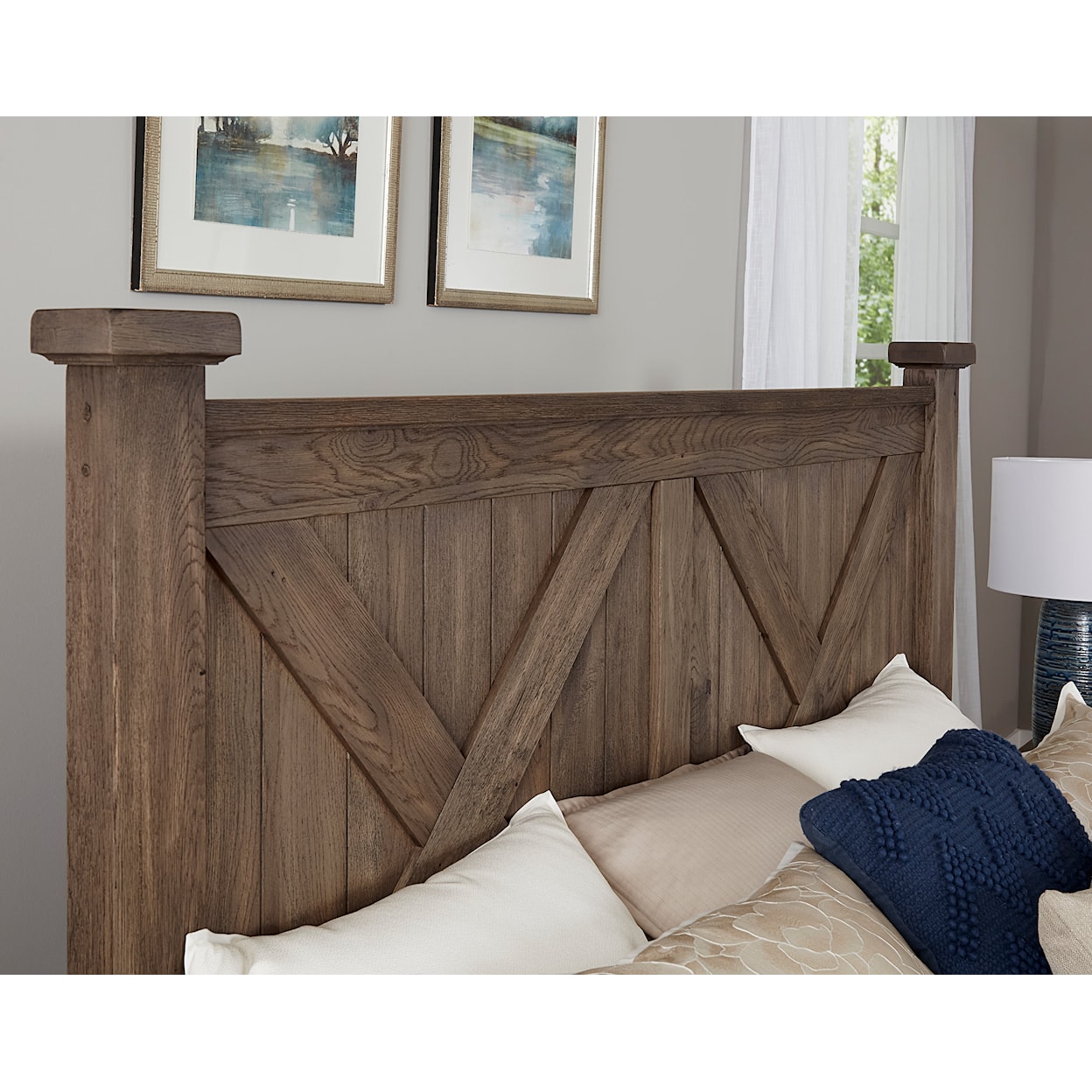 Vaughan Bassett Yosemite King Panel Bed