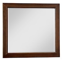 Casual Landscape Mirror with Beveled Glass