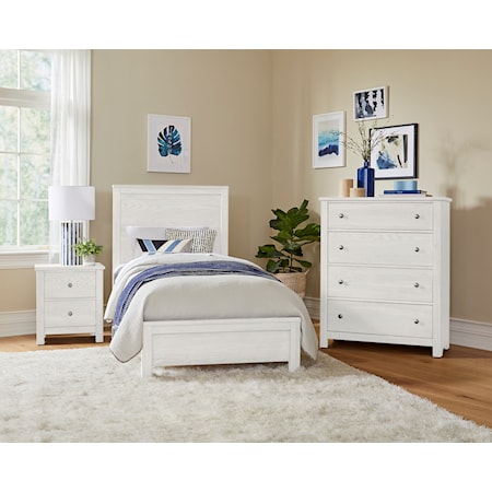 Twin Panel Bed