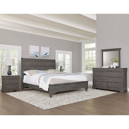 Queen Sleigh Bed