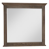 Rustic Square Mirror