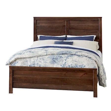 Casual Queen Panel Bed