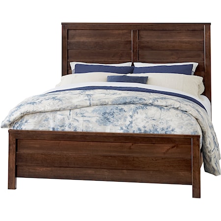 Casual King Panel Bed