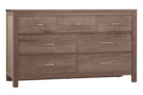 Transitional 7-Drawer Dresser