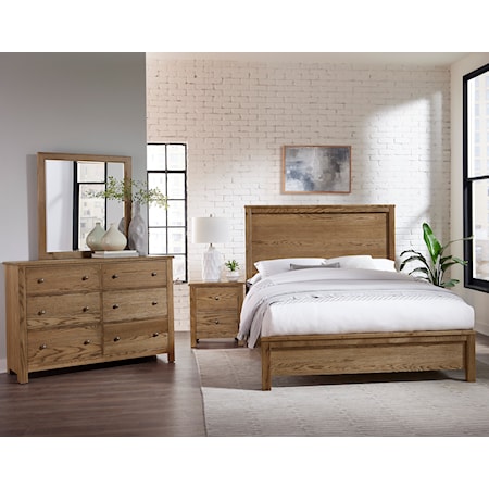 King Panel Bed