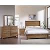 Vaughan Bassett Fundamentals Queen Panel Bed